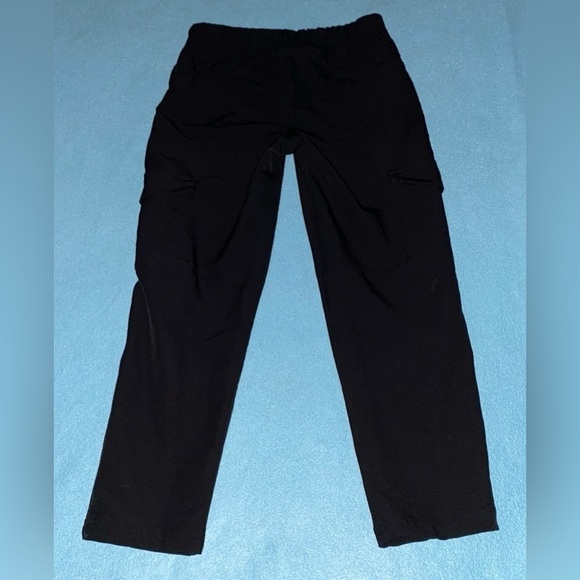 OLD NAVY cargo active stretchtech water resistant snap zipper black size 8 - Picture 3 of 12